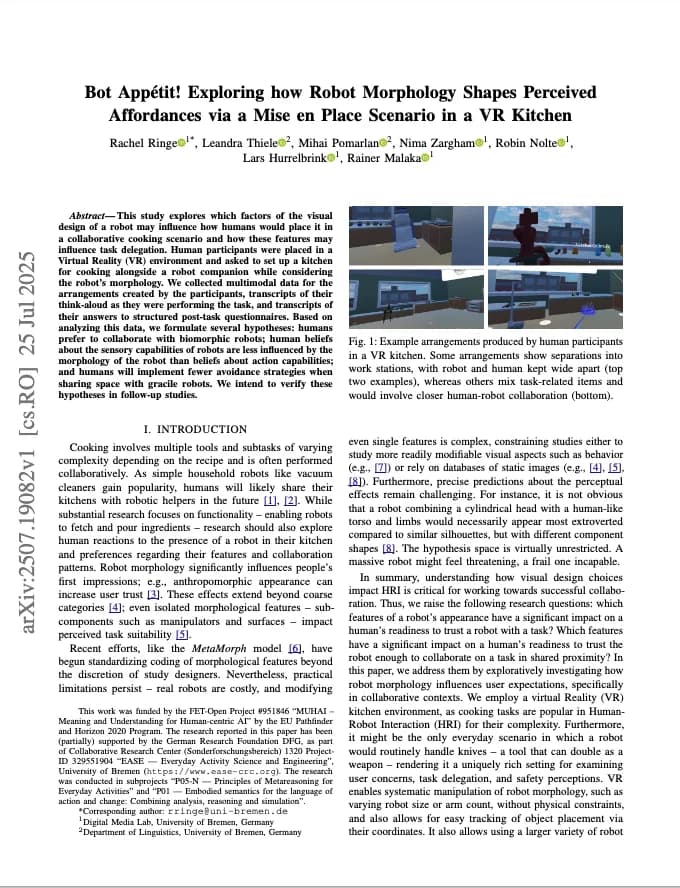 Bot Appétit Research Paper