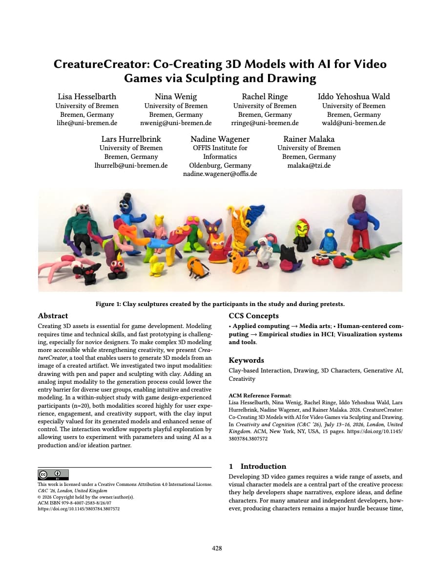 CreatureCreator Research Paper